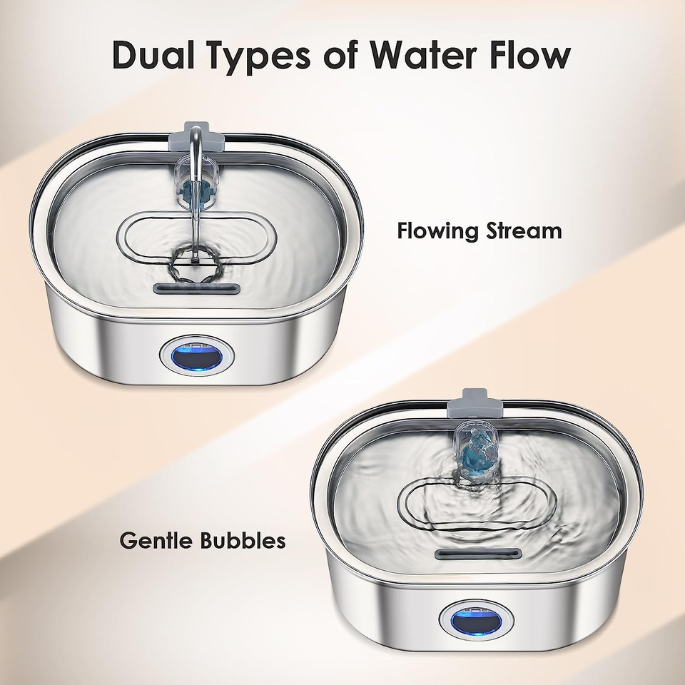 Oak & Coral | Water Fountain Stainless Steel 3.2L