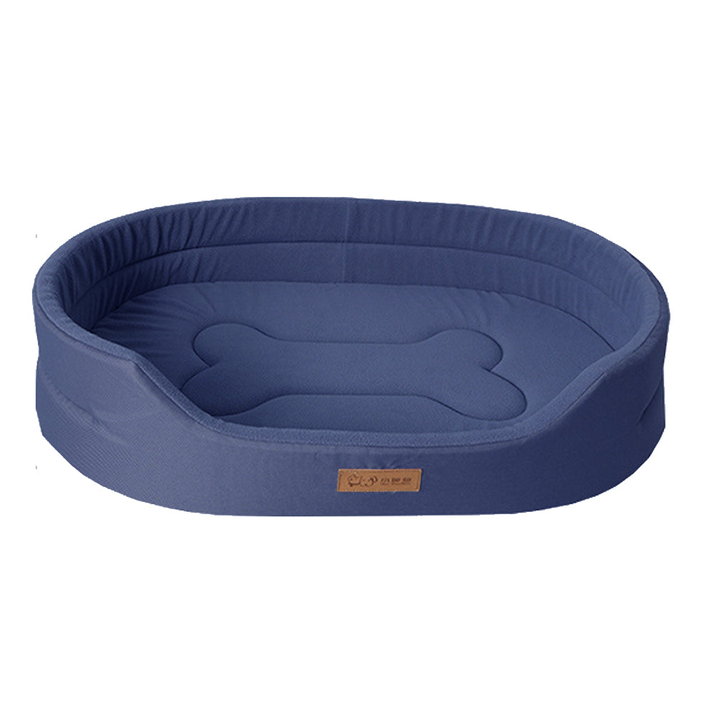 Oak & Coral | Waterproof Dog Bed with Plush Interior