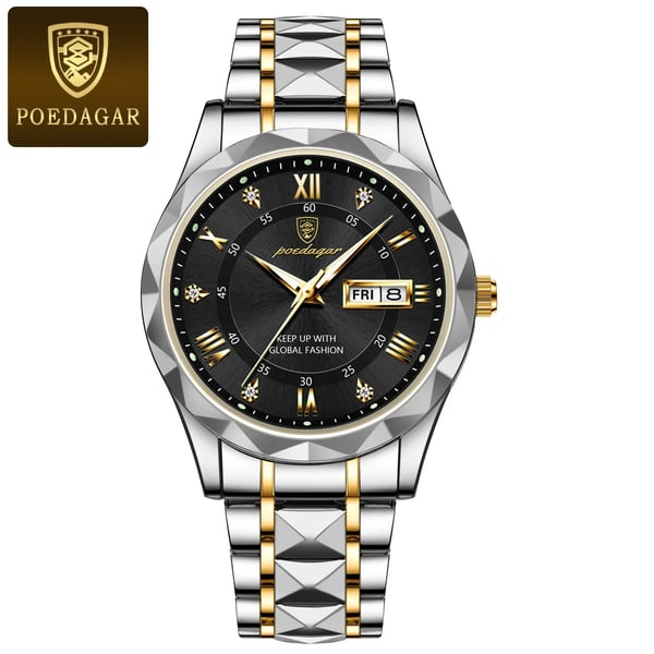 Oak & Coral | Waterproof Luxury Men's Wristwatch by the Top Brand with Luminous Function