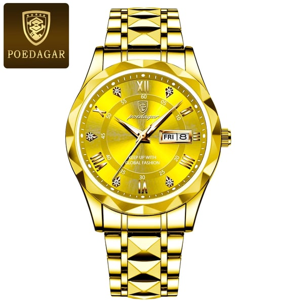 Oak & Coral | Waterproof Luxury Men's Wristwatch by the Top Brand with Luminous Function
