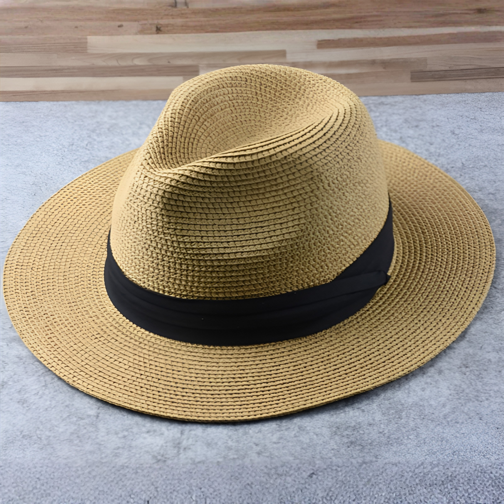 Oak & Coral | Wide Brim Fedora Hat