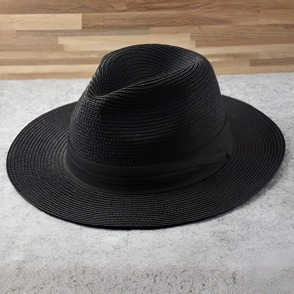 Oak & Coral | Wide Brim Fedora Hat