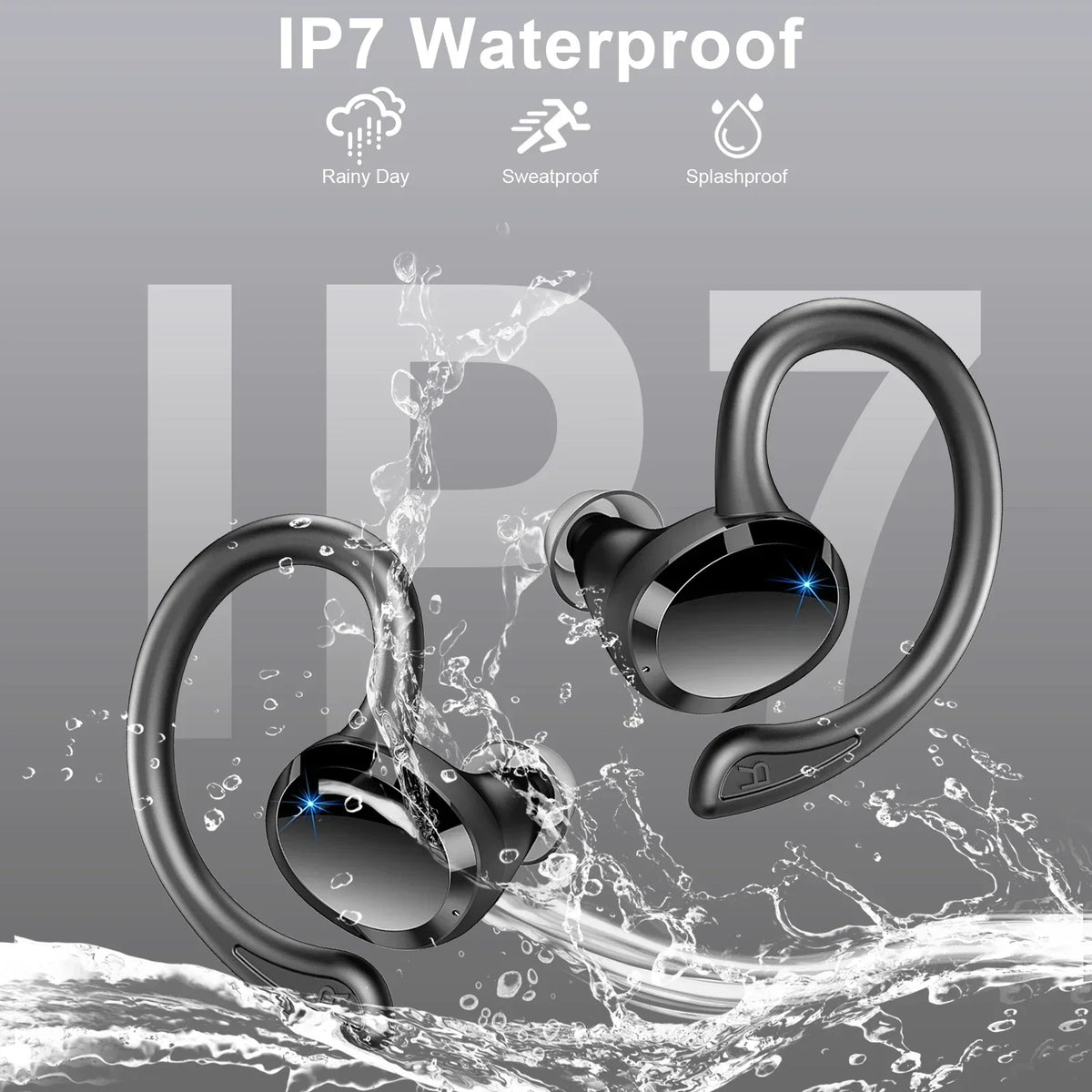 Oak & Coral | Wireless Earbuds with Long Battery Life – SecureFit – (1+1 FREE)