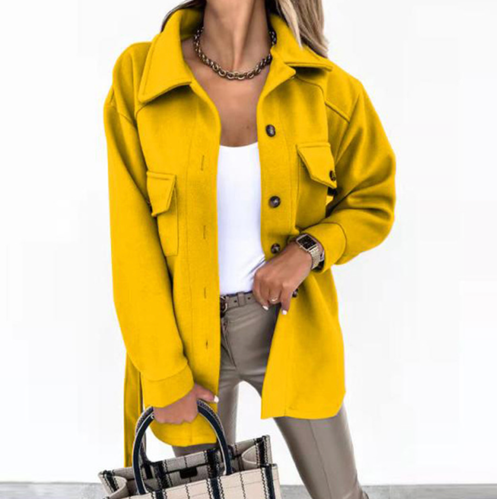 Oak & Coral | Women's Belted Overshirt Jacket