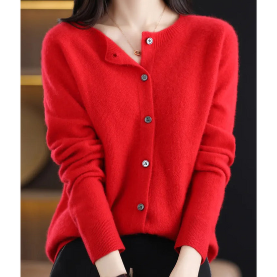 Oak & Coral | Women's Button-Front Cardigan