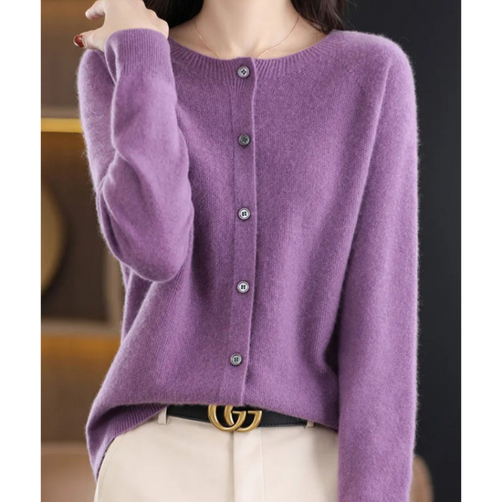 Oak & Coral | Women's Button-Front Cardigan