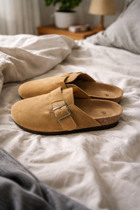 Oak & Coral | Women's Comfortable Buckle Strap Clogs