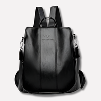 Oak & Coral | Women's Convertible Anti-Theft Backpack