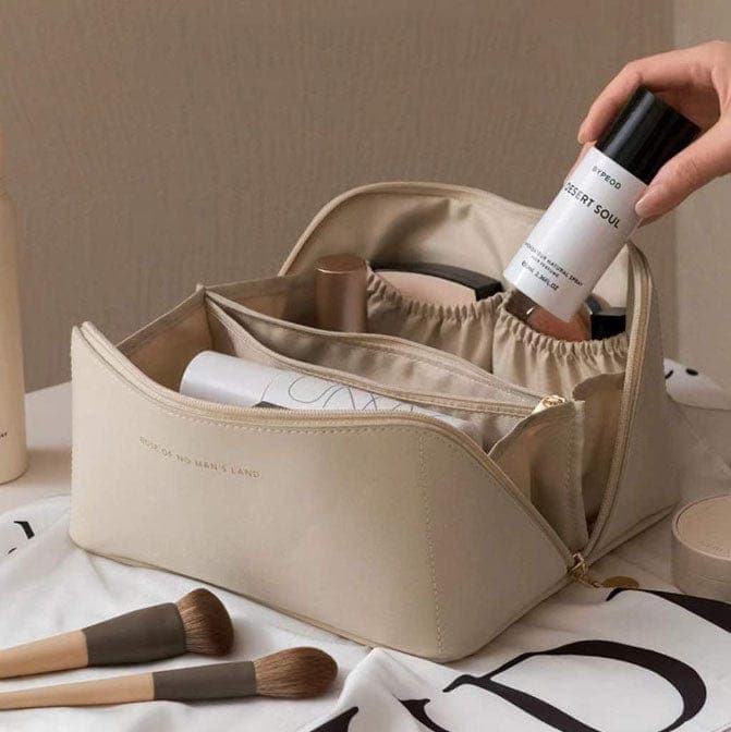 Oak & Coral | Women's Cosmetic Bag with Compartments