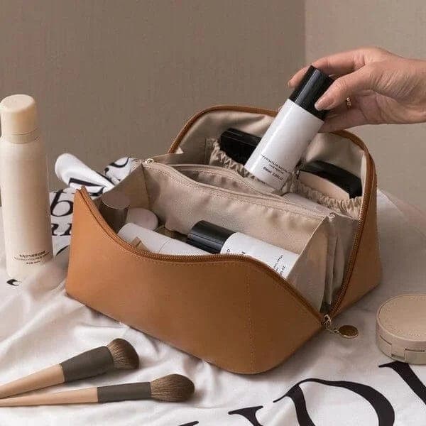 Oak & Coral | Women's Cosmetic Bag with Compartments