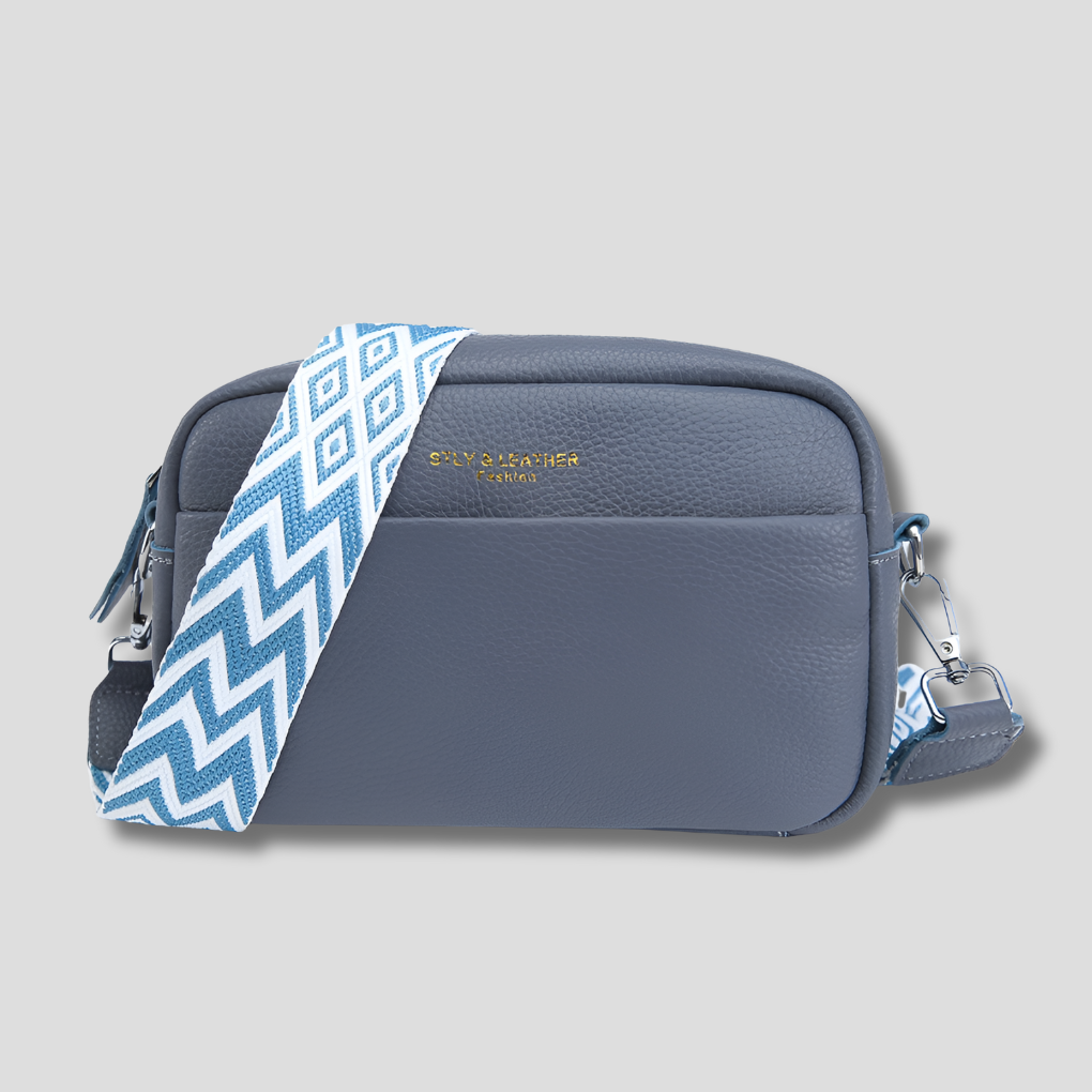 Oak & Coral | Women's Crossbody Bag with Geometric Strap