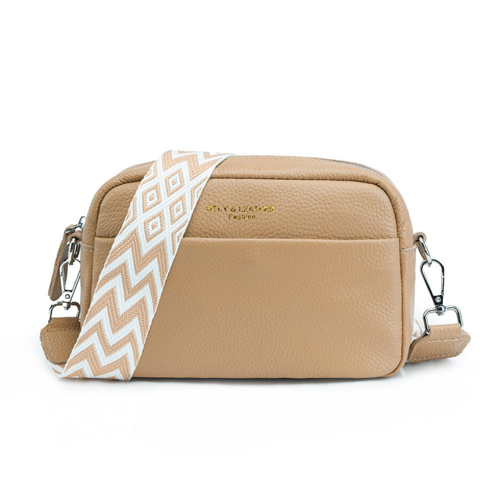 Oak & Coral | Women's Crossbody Bag with Geometric Strap