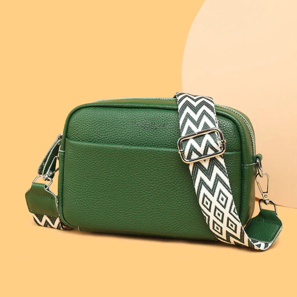 Oak & Coral | Women's Crossbody Bag with Geometric Strap