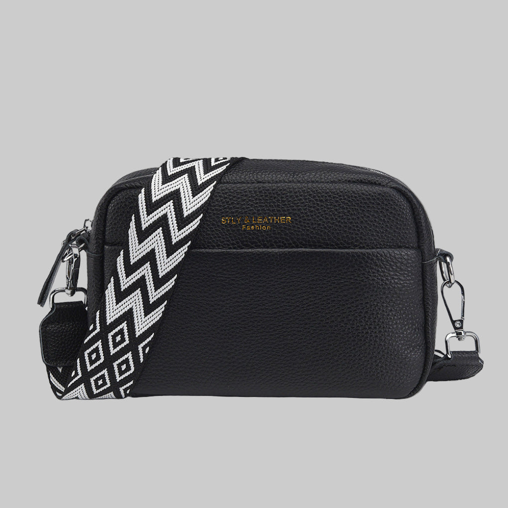 Oak & Coral | Women's Crossbody Bag with Geometric Strap