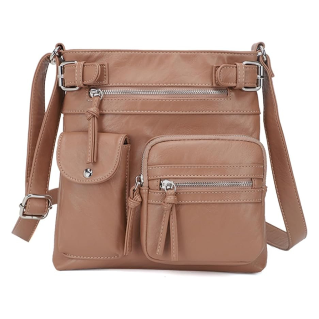 Oak & Coral | Women's Crossbody Bag with Multiple Pockets