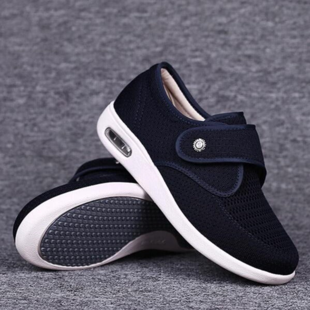 Oak & Coral | Women's Diabetic Shoes with Hook-and-Loop Closure