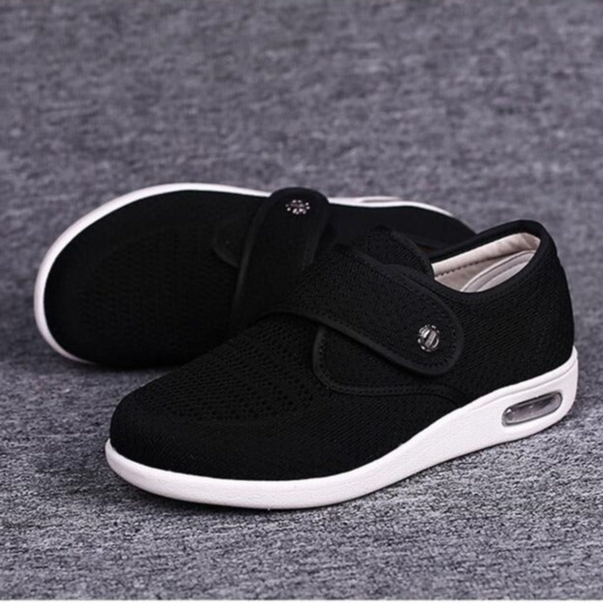 Oak & Coral | Women's Diabetic Shoes with Hook-and-Loop Closure