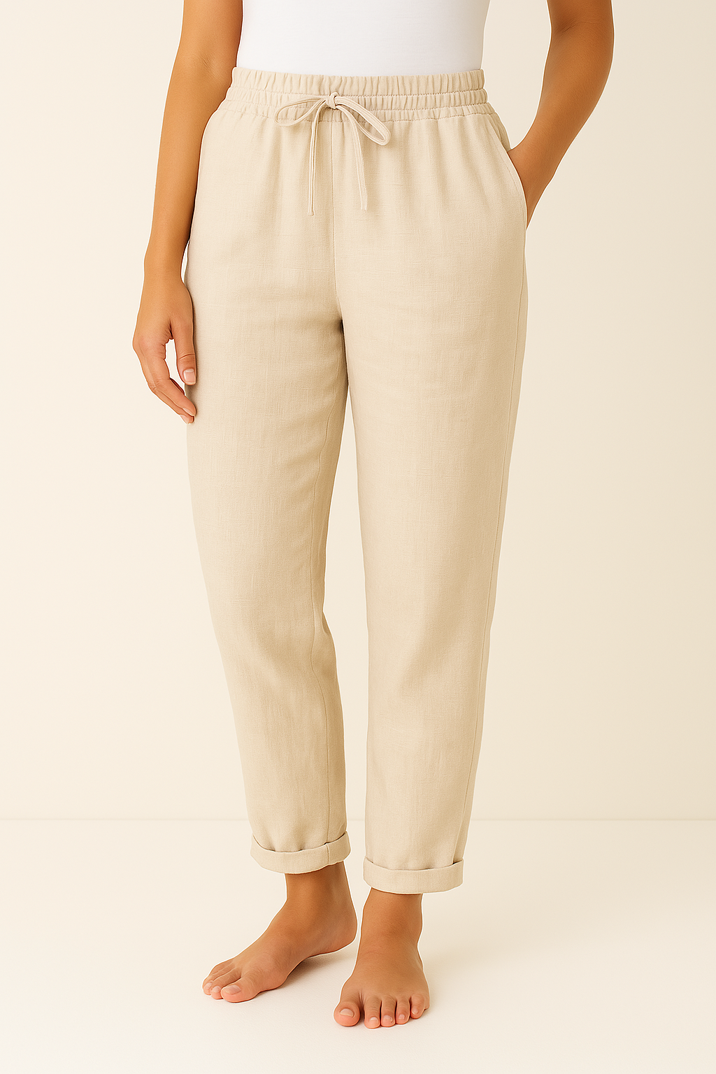 Oak & Coral | Women's Drawstring Casual Pants