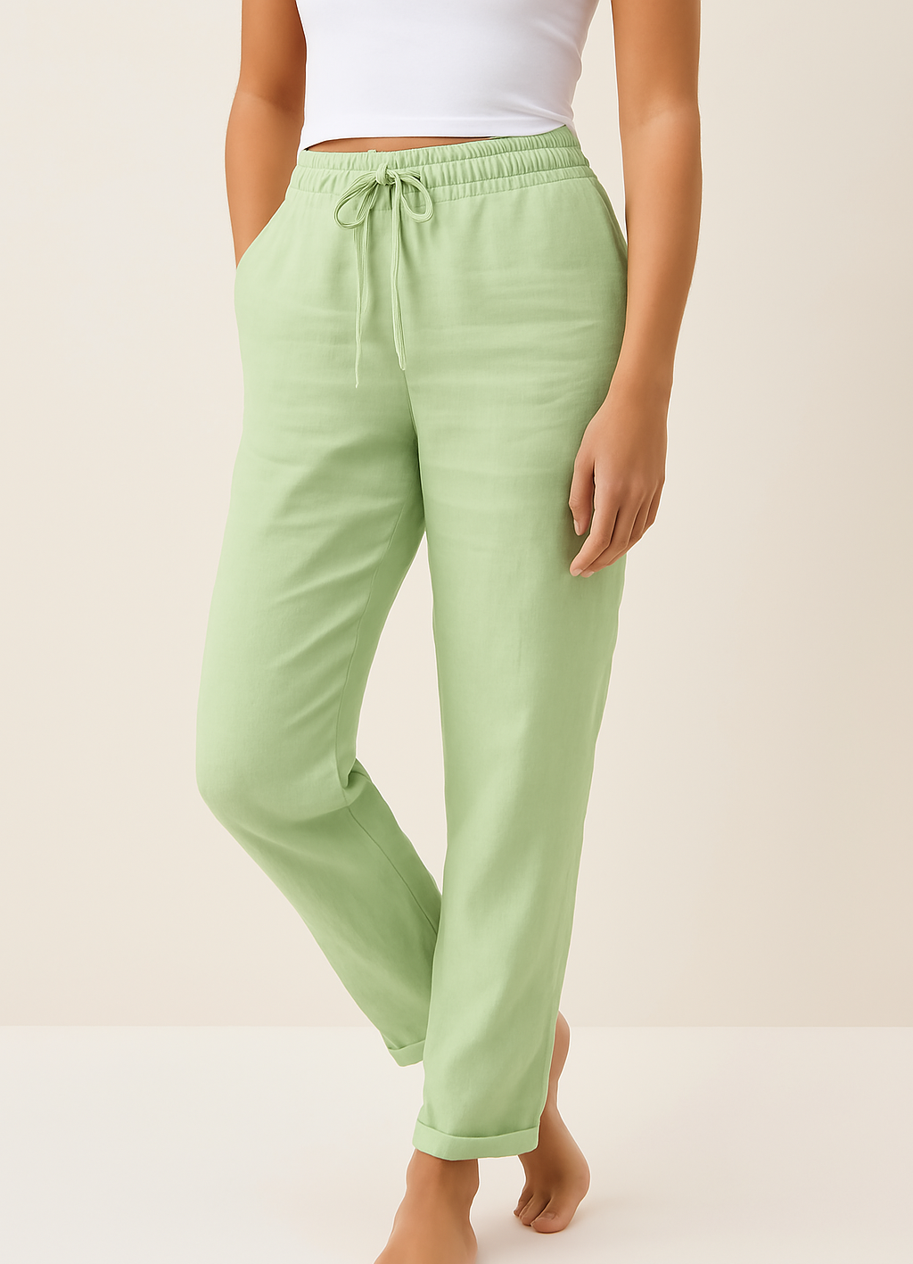 Oak & Coral | Women's Drawstring Casual Pants