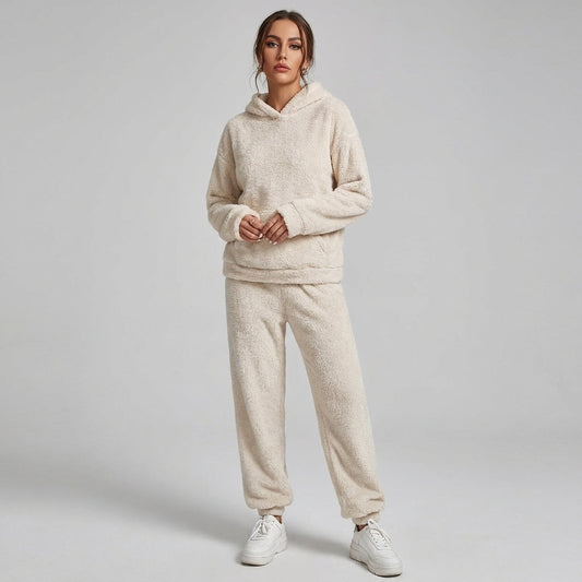 Oak & Coral | Women's Fleece Hoodie and Pants Set