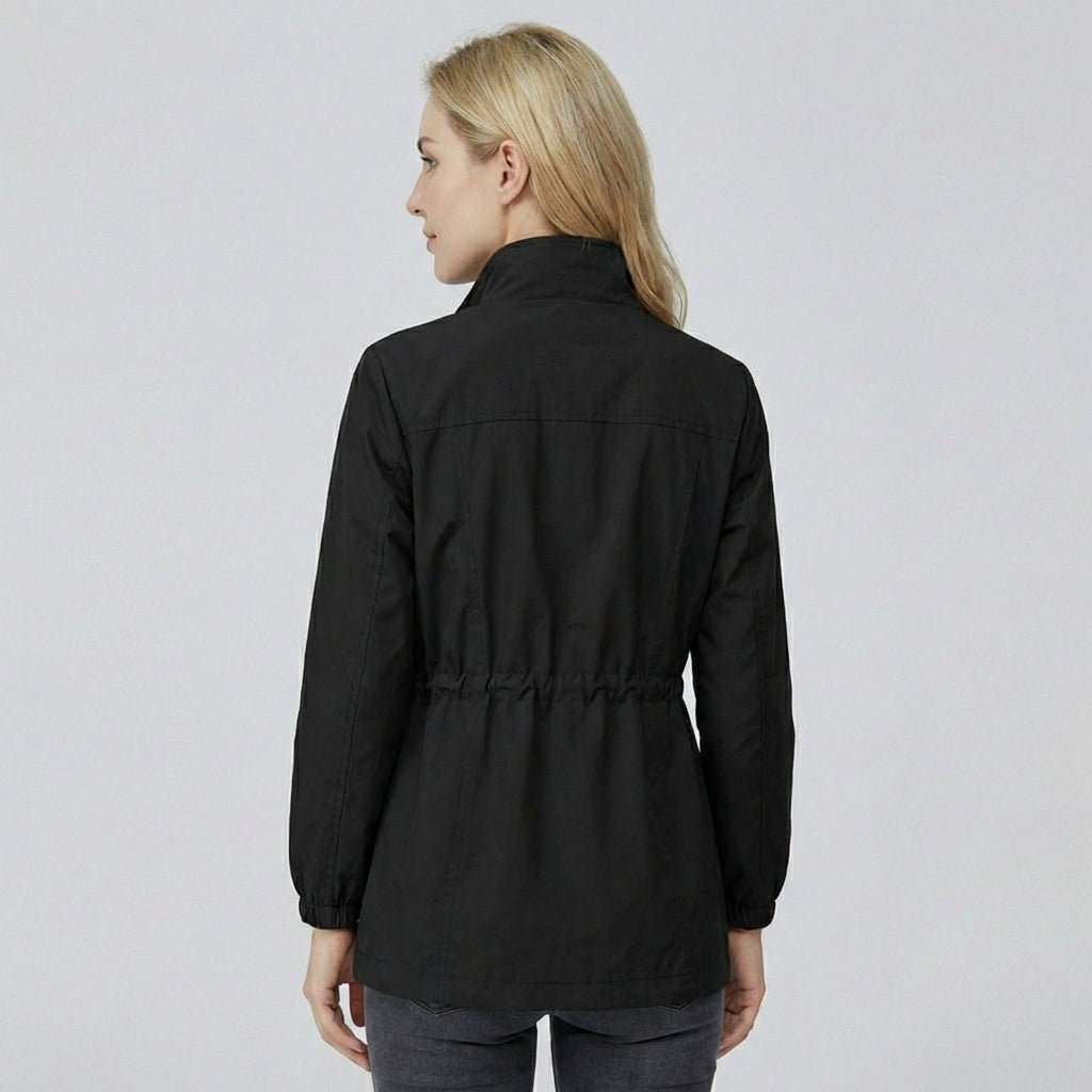 Oak & Coral | Women's Lightweight Anorak Jacket with Adjustable Waist