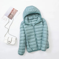 Oak & Coral | Lightweight Insulated Hooded Jacket