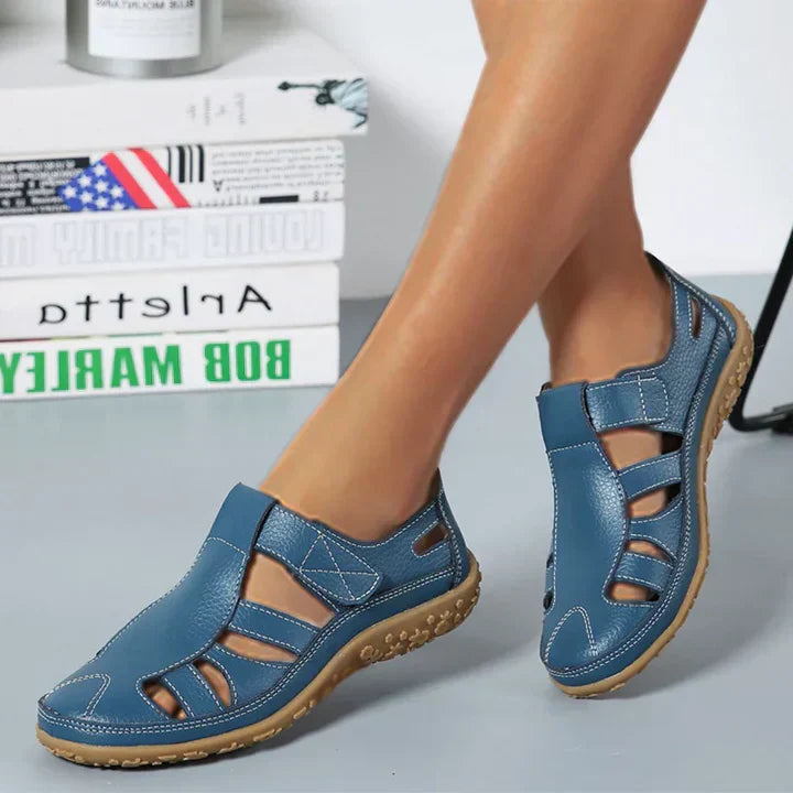 Oak & Coral | Women's Orthopedic Cut-Out Sandals