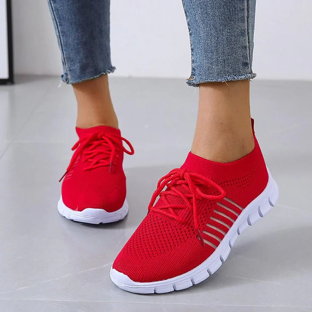 Oak & Coral | Women's Orthopedic Sneakers with Breathable Mesh