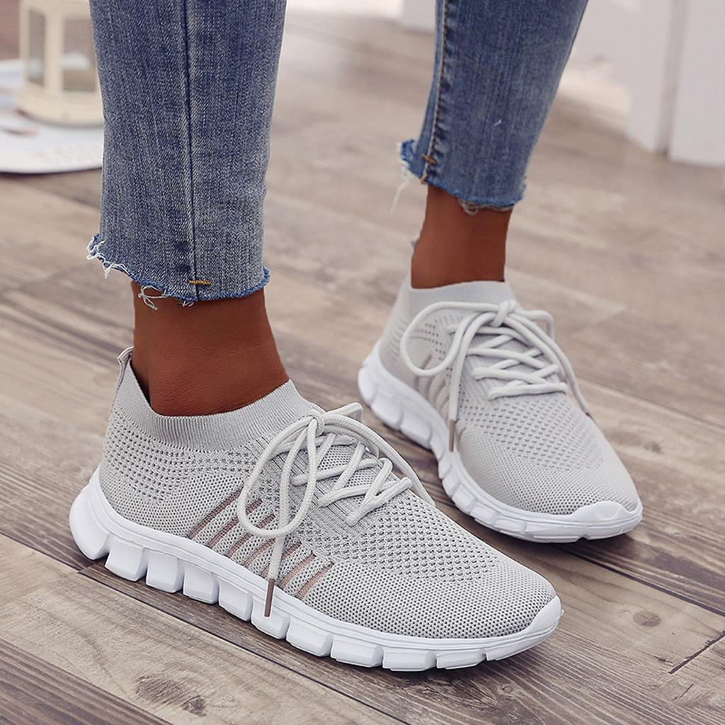 Oak & Coral | Women's Orthopedic Sneakers with Breathable Mesh