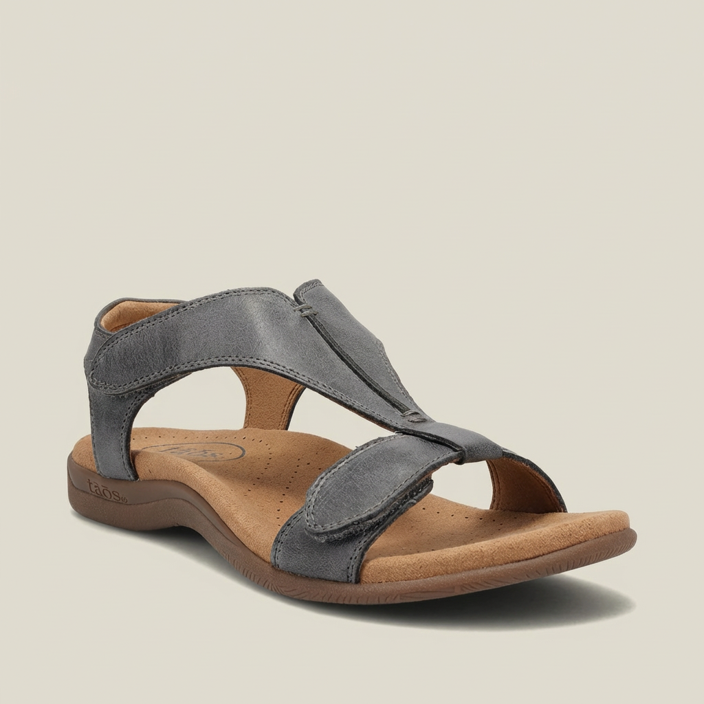 Oak & Coral | Women's Orthopedic T-Strap Sandals