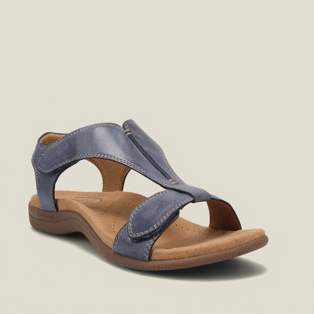 Oak & Coral | Women's Orthopedic T-Strap Sandals