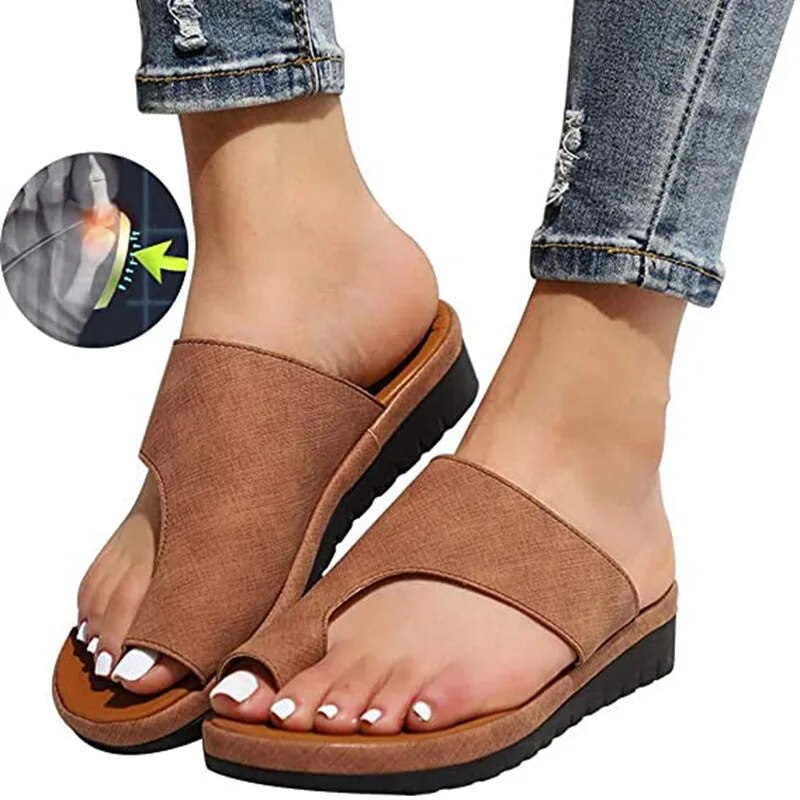 Oak & Coral | Women's Orthopedic Thong Sandals