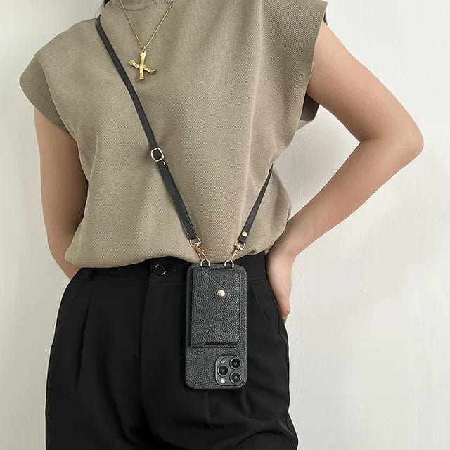 Oak & Coral | Women's Phone Bag with Wallet on a Strap
