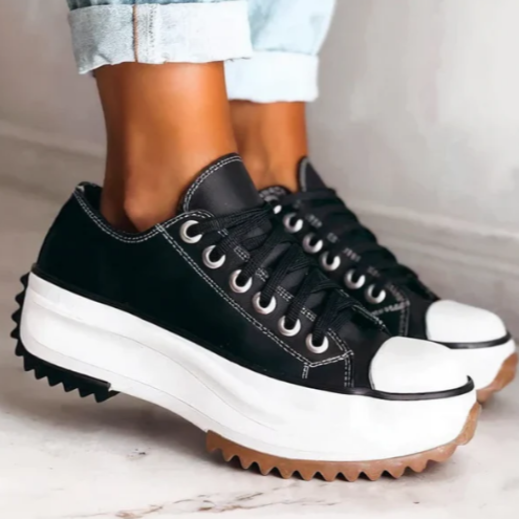 Oak & Coral | Women's Platform Sneakers with Chunky Sole