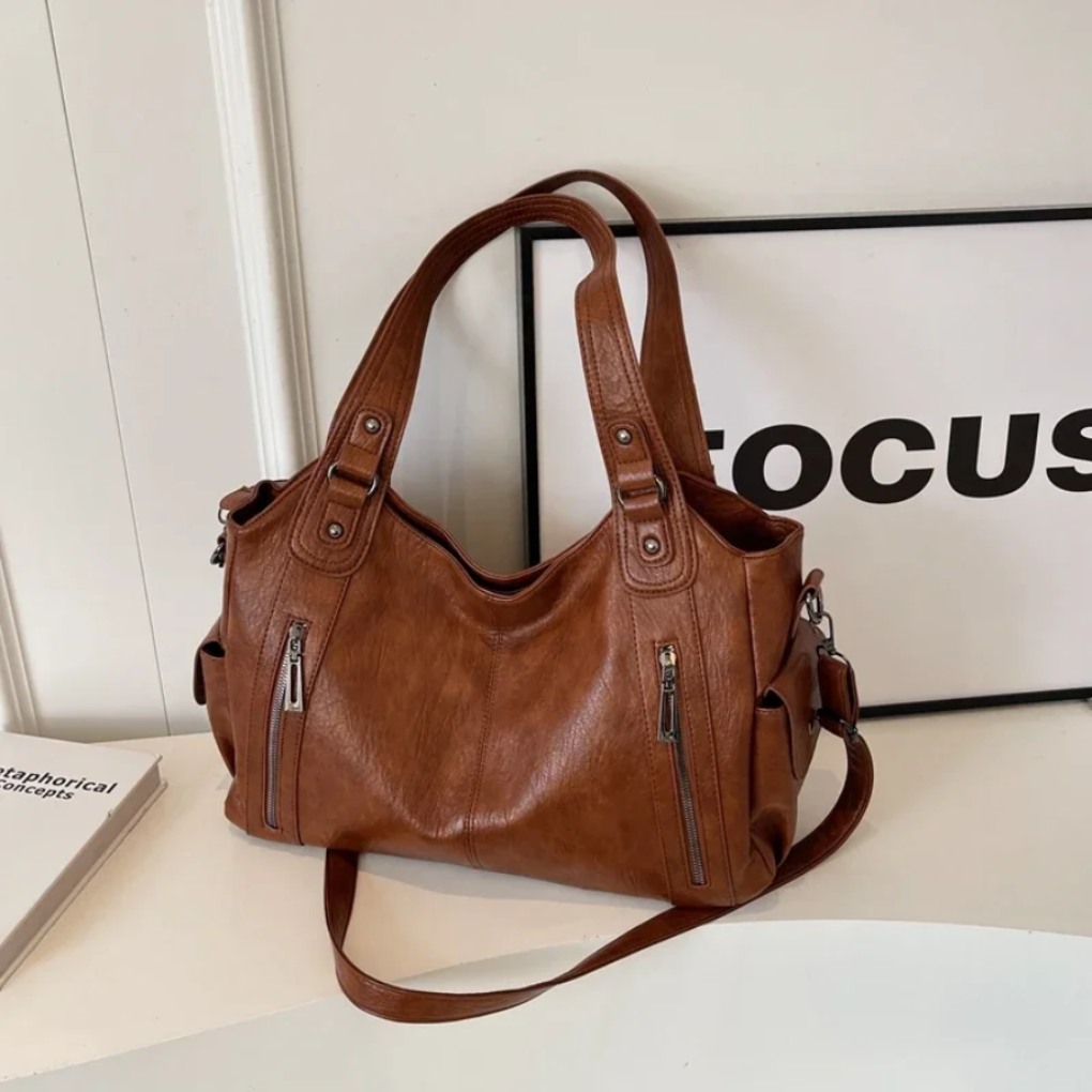 Oak & Coral | Women's Shoulder Bag with Multiple Compartments