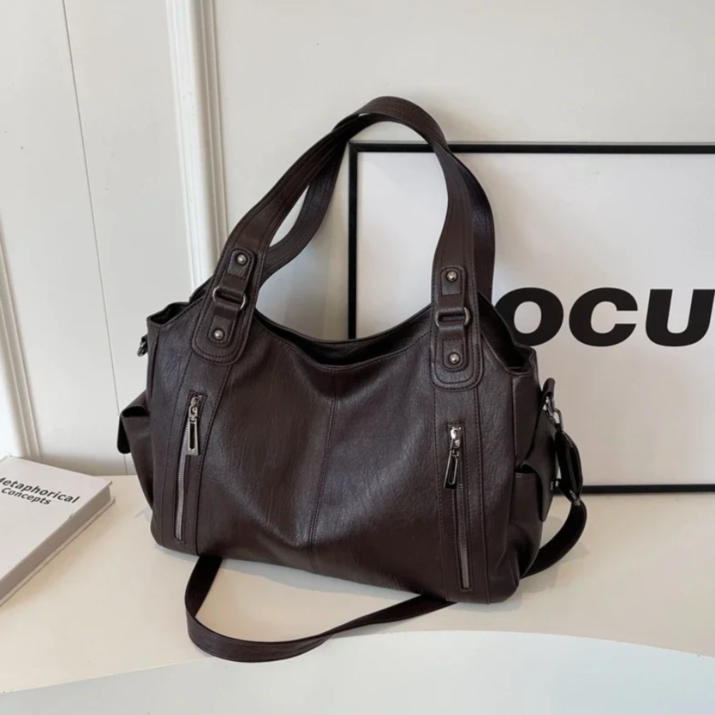 Oak & Coral | Women's Shoulder Bag with Multiple Compartments