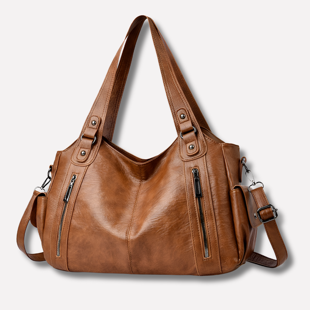 Oak & Coral | Women's Shoulder Bag with Multiple Compartments