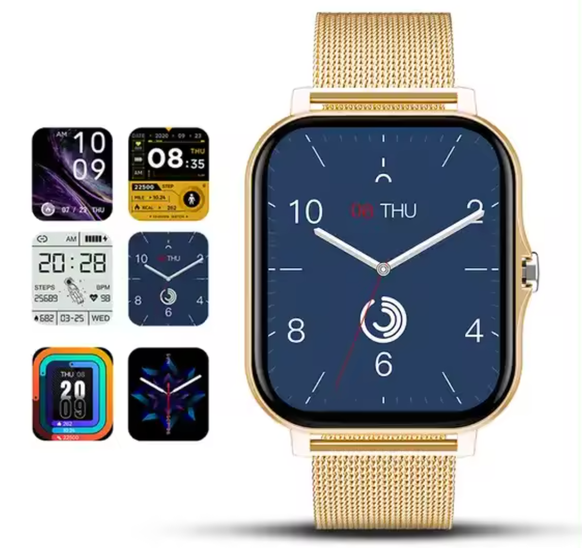 Oak & Coral | Women's Smartwatch with Fitness Tracking