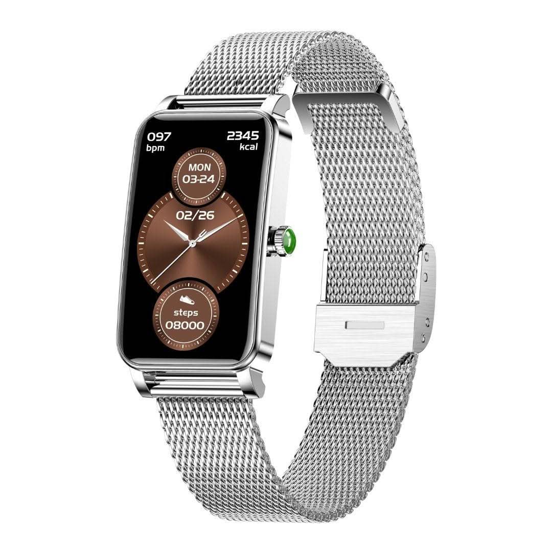 Oak & Coral | Women’s Smartwatch with Fitness Tracking & Notifications