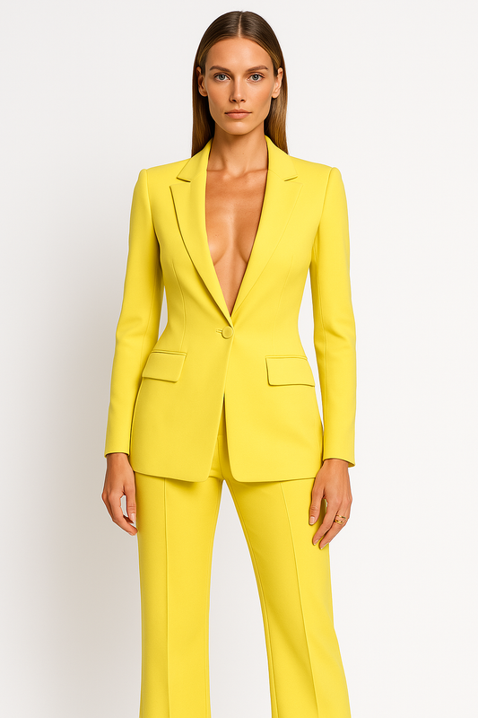 Oak & Coral | Women's Tailored Blazer & Trouser Set
