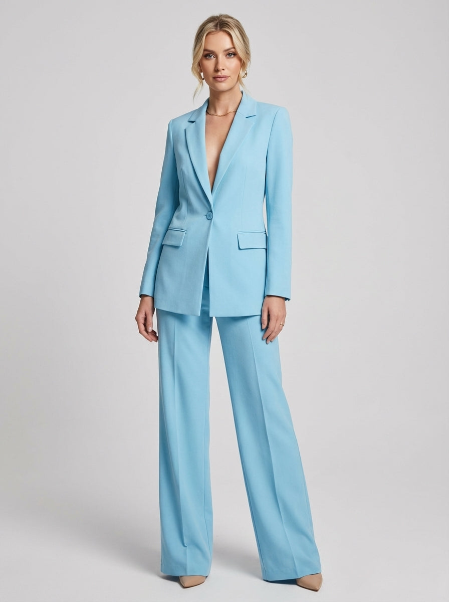 Oak & Coral | Women's Tailored Blazer & Trouser Set
