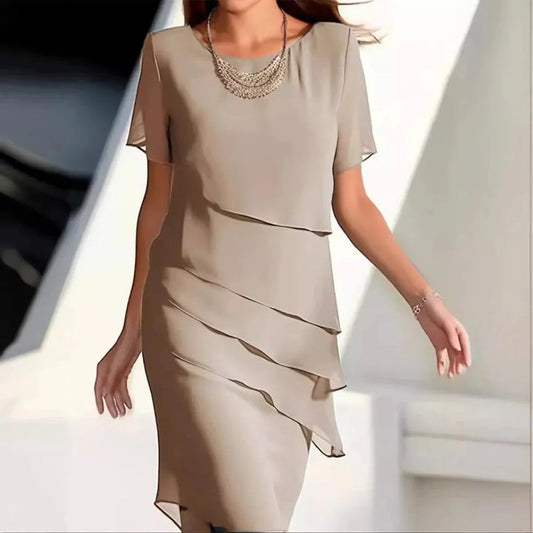 Oak & Coral | Women's Tiered Midi Dress