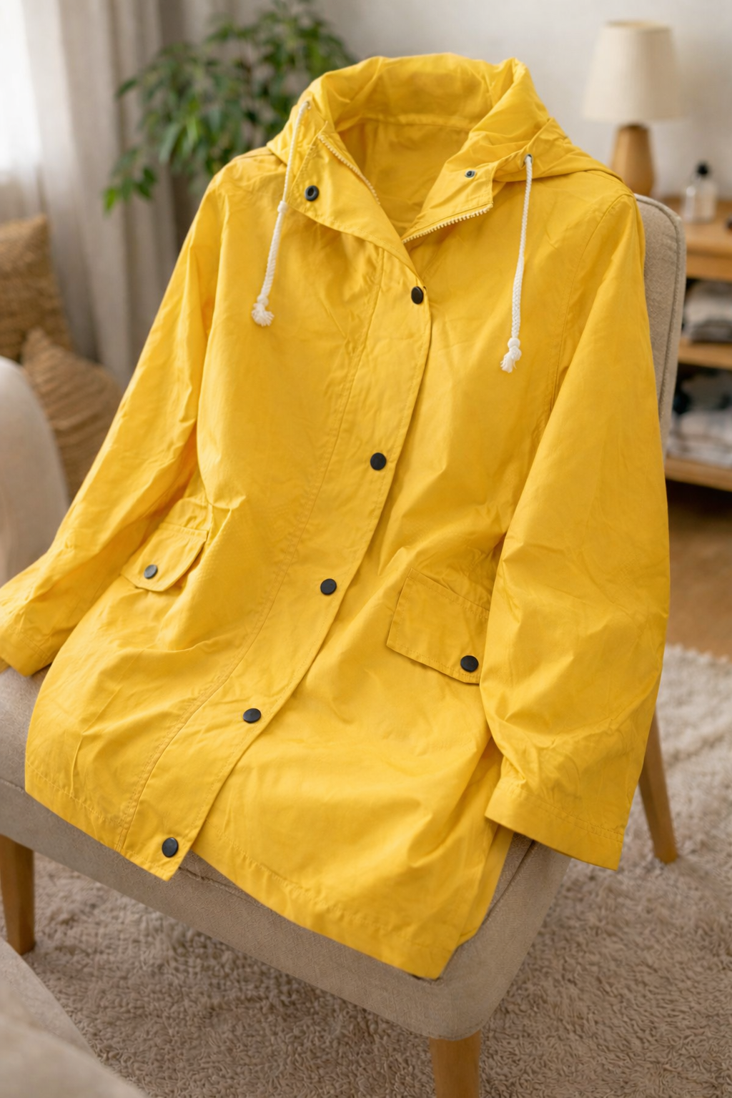 Oak & Coral Women's Transitional Jacket with Hood Lightweight
