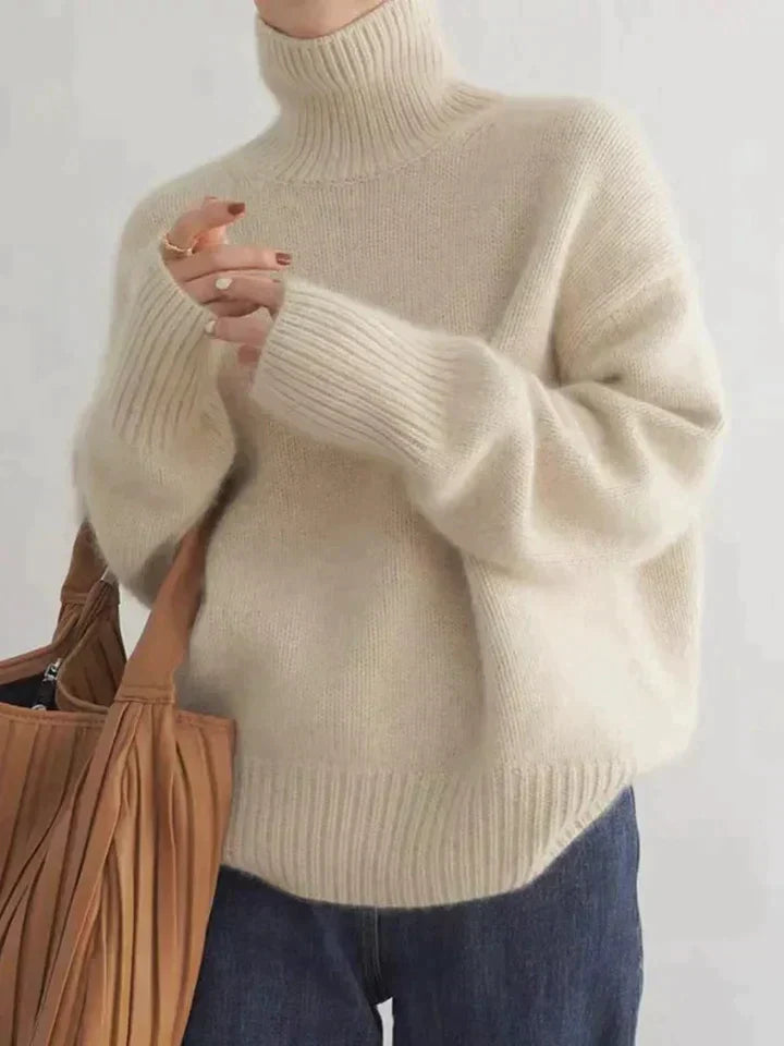 Oak & Coral | Women's Turtleneck Knit Sweater