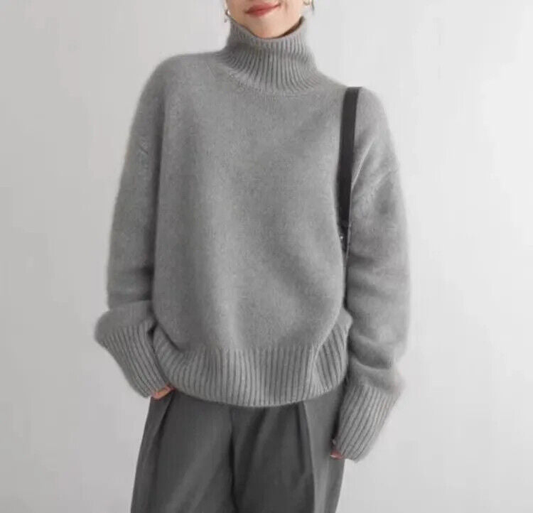 Oak & Coral | Women's Turtleneck Knit Sweater