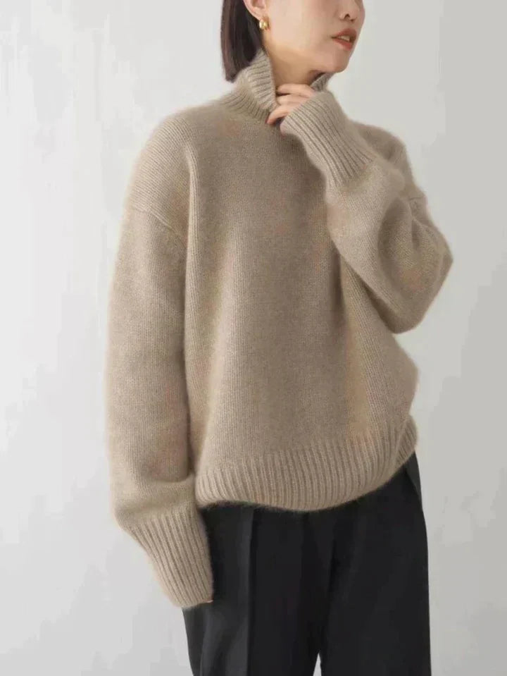 Oak & Coral | Women's Turtleneck Knit Sweater