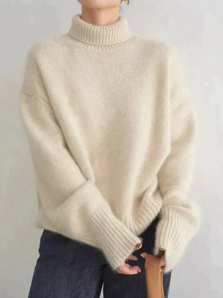 Oak & Coral | Women's Turtleneck Knit Sweater