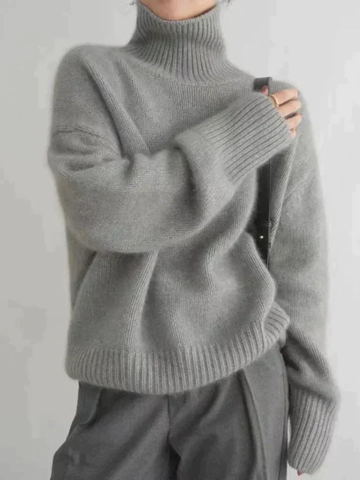 Oak & Coral | Women's Turtleneck Knit Sweater