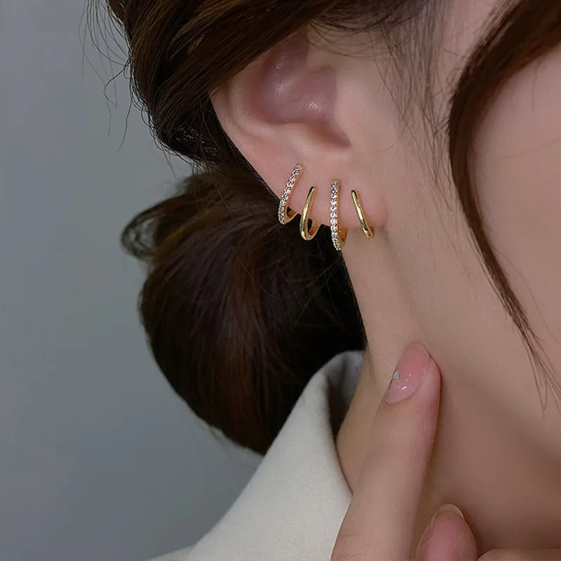 Oak & Coral | Women’s Twist Earrings | Lightweight Statement Jewelry | Hypoallergenic Finish