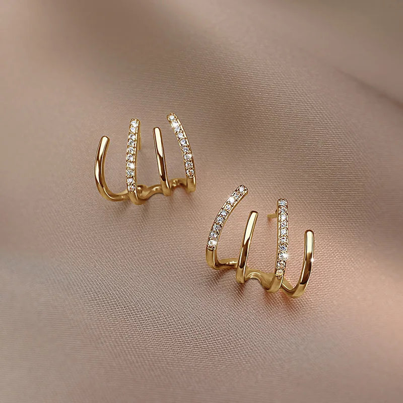 Oak & Coral | Women’s Twist Earrings | Lightweight Statement Jewelry | Hypoallergenic Finish